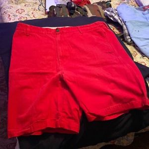 Chaps red shorts waist size 42